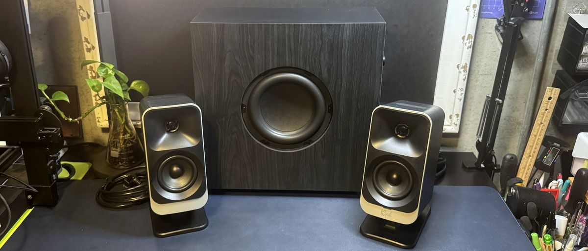 Klipsch Pro Media Lumina Review: Slimmer subwoofer, even slimmer bass