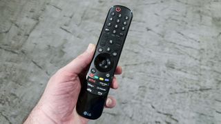 LG B4 OLED TV remote