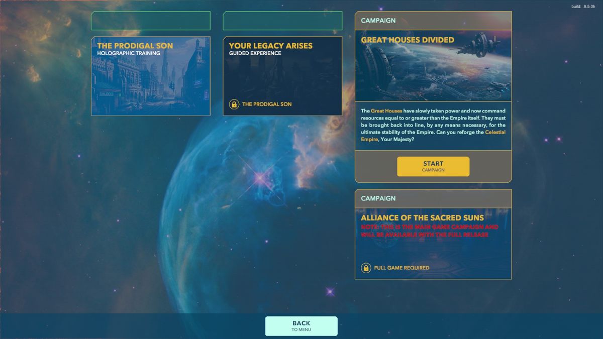 Alliance of the Sacred Suns Screenshot