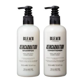 Bleach london shampoo and conditioner, caramel hair colour