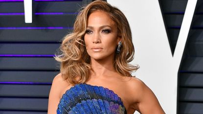 Jennifer Lopez at the 2019 Vanity Fair Oscar Party 