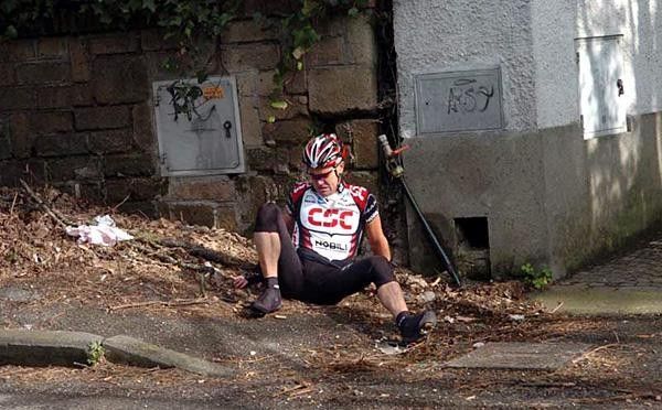 ... the next, he was on the ground