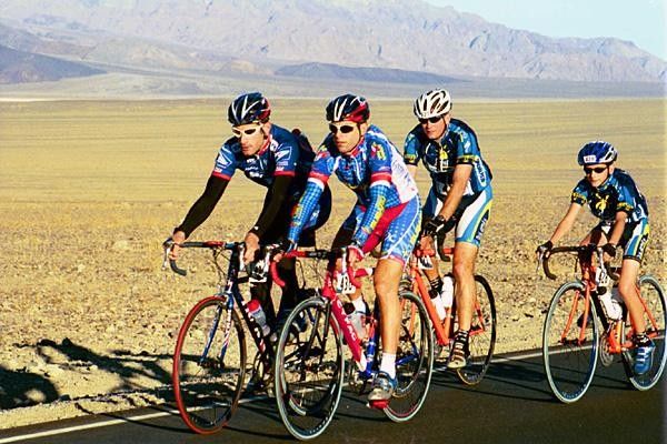 Hincapie rides Death Valley with Stradford