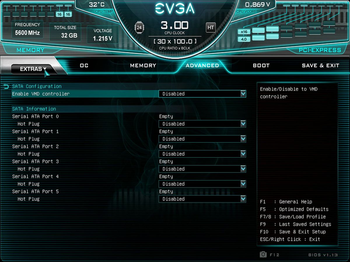 BIOS - EVGA Z790 Dark Kingpin
