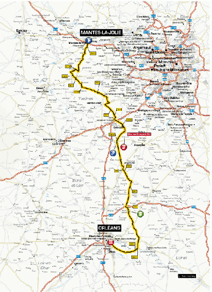 <p>Paris - Nice - Stage 2 Map</p>