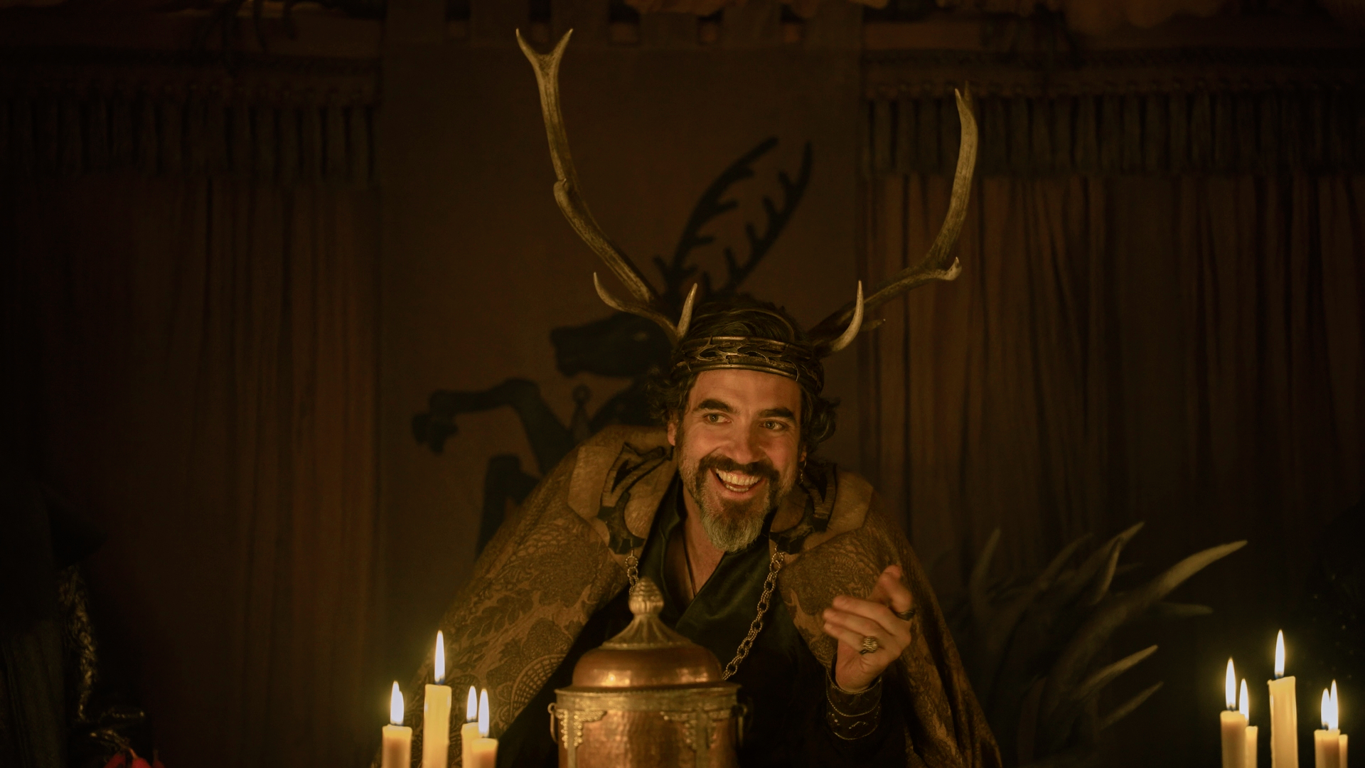 Daniel Ings as Ser Lyonel Baratheon in a scene from "A Knight of the Seven Kingdoms"