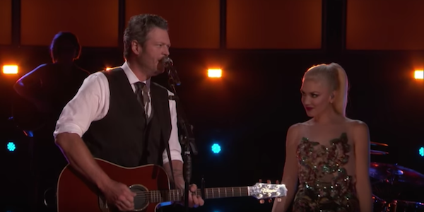 Blake Shelton and Gwen Stefani