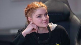 Ariel Winter with hair braided on Stars on Mars