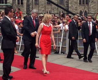 Prime Minister and Wife Enjoy Canada Day Festivities