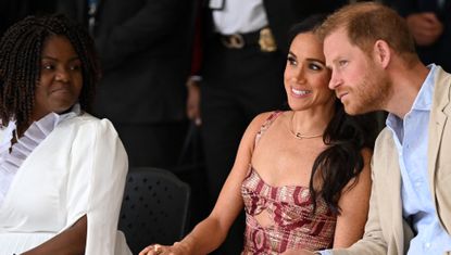 Meghan Markle and Prince Harry attend a performance in Colombia 