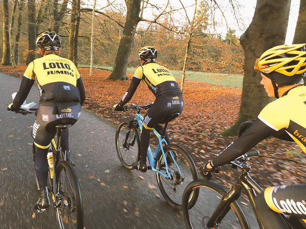 There was some riding done during the three days