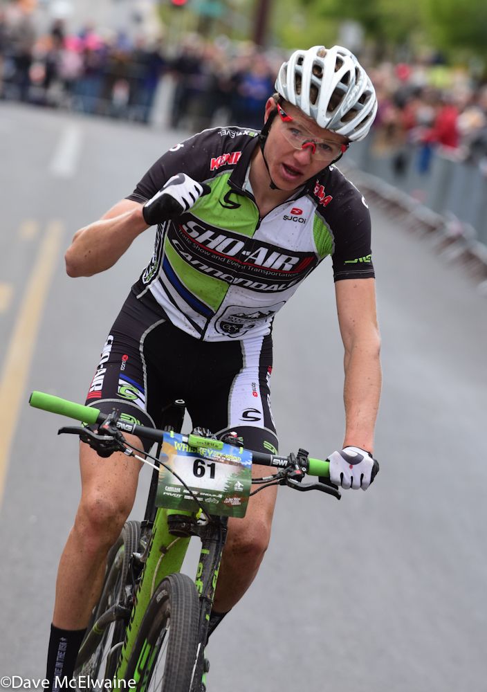 Keegan Swenson (Sho-Air Cannondale) had one of his best races ever. He finished third