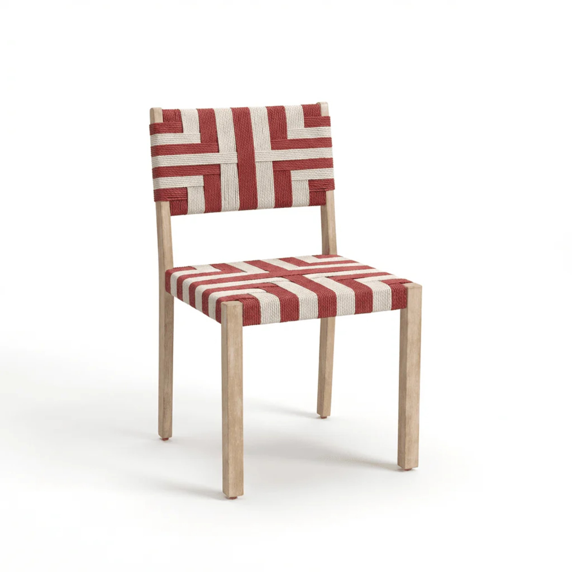 Laura James Saffron Brushed Light Acacia Garden Chair - Set of 2