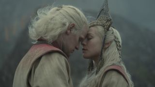 Daemon and Rhaenyra's wedding in House of the Dragon