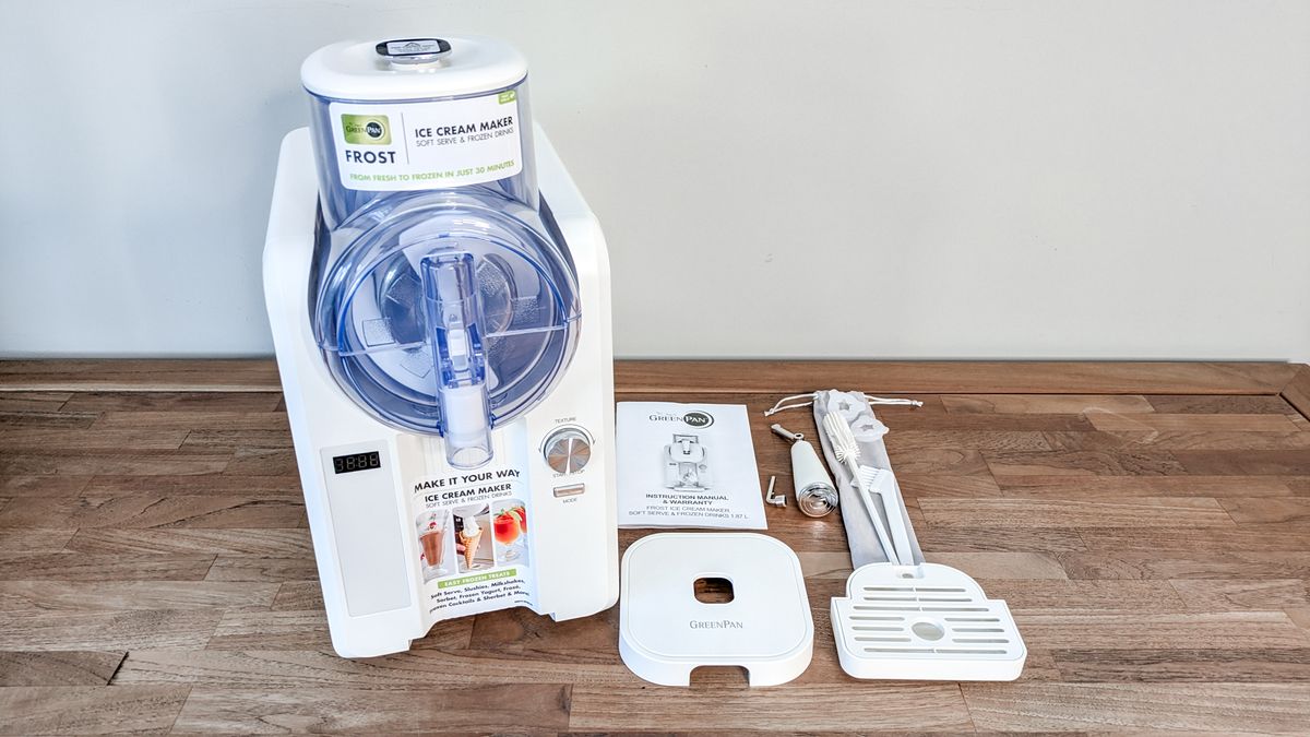 GreenPan Frost &amp; Serve ice cream maker