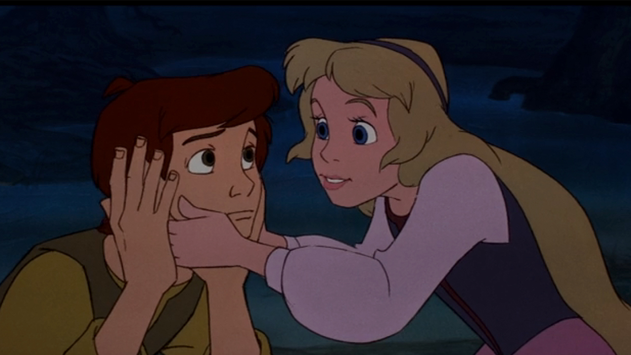 A screenshot from The Black Cauldron