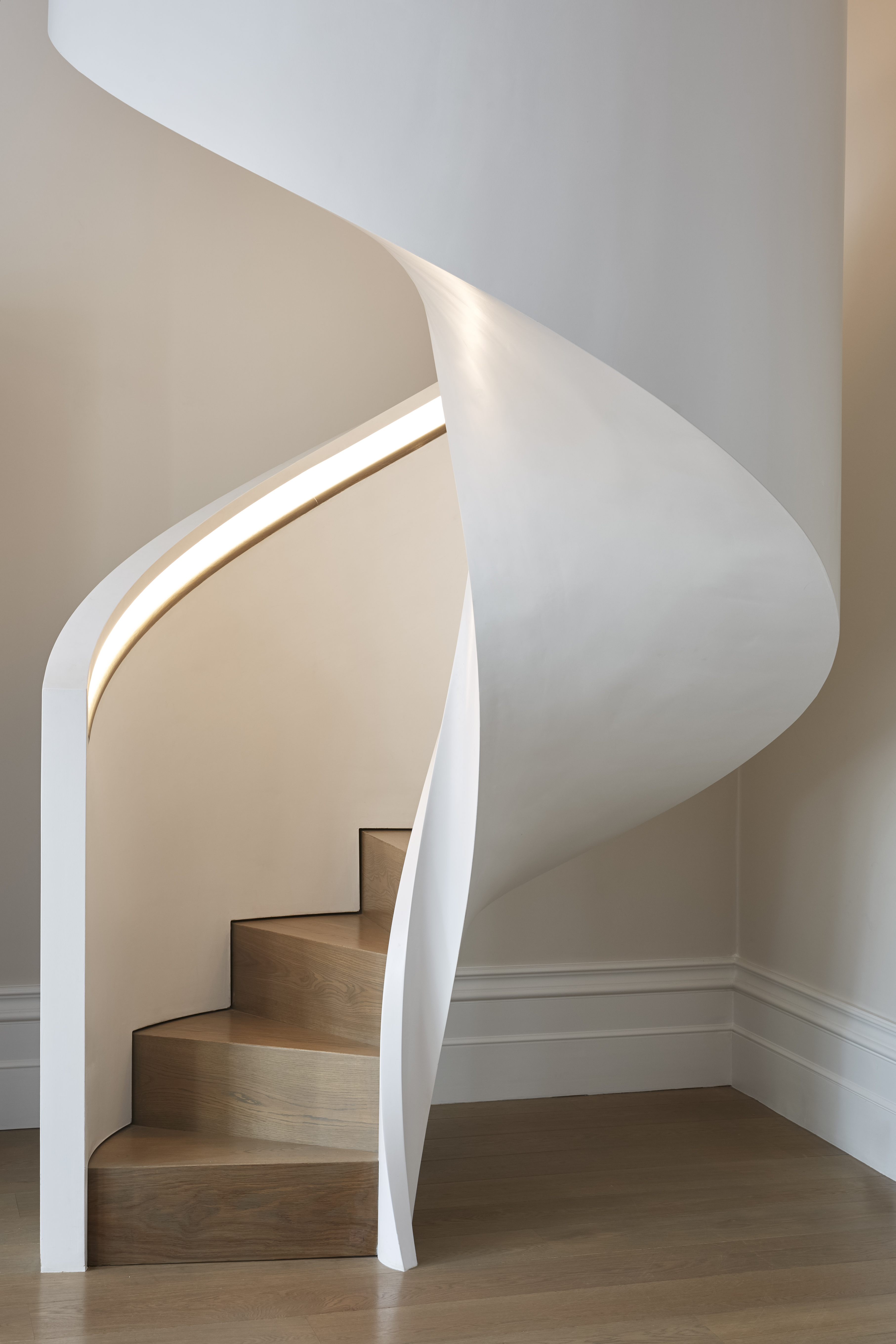 smooth spiral staircase