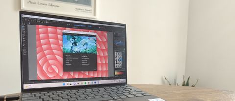 Laptop using Krita image editing software: Krita 5.0 review