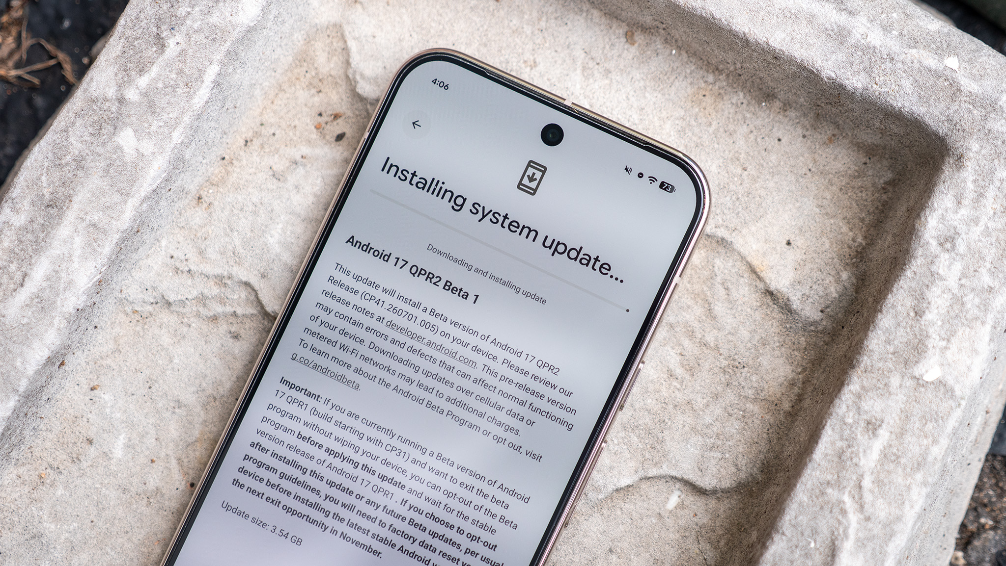 Getting an Android 17 update on the Google Pixel 10 Pro XL