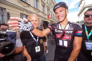 Marcel Kittel (Giant-Alpecin) pleased with his stage 1 victory in Poland