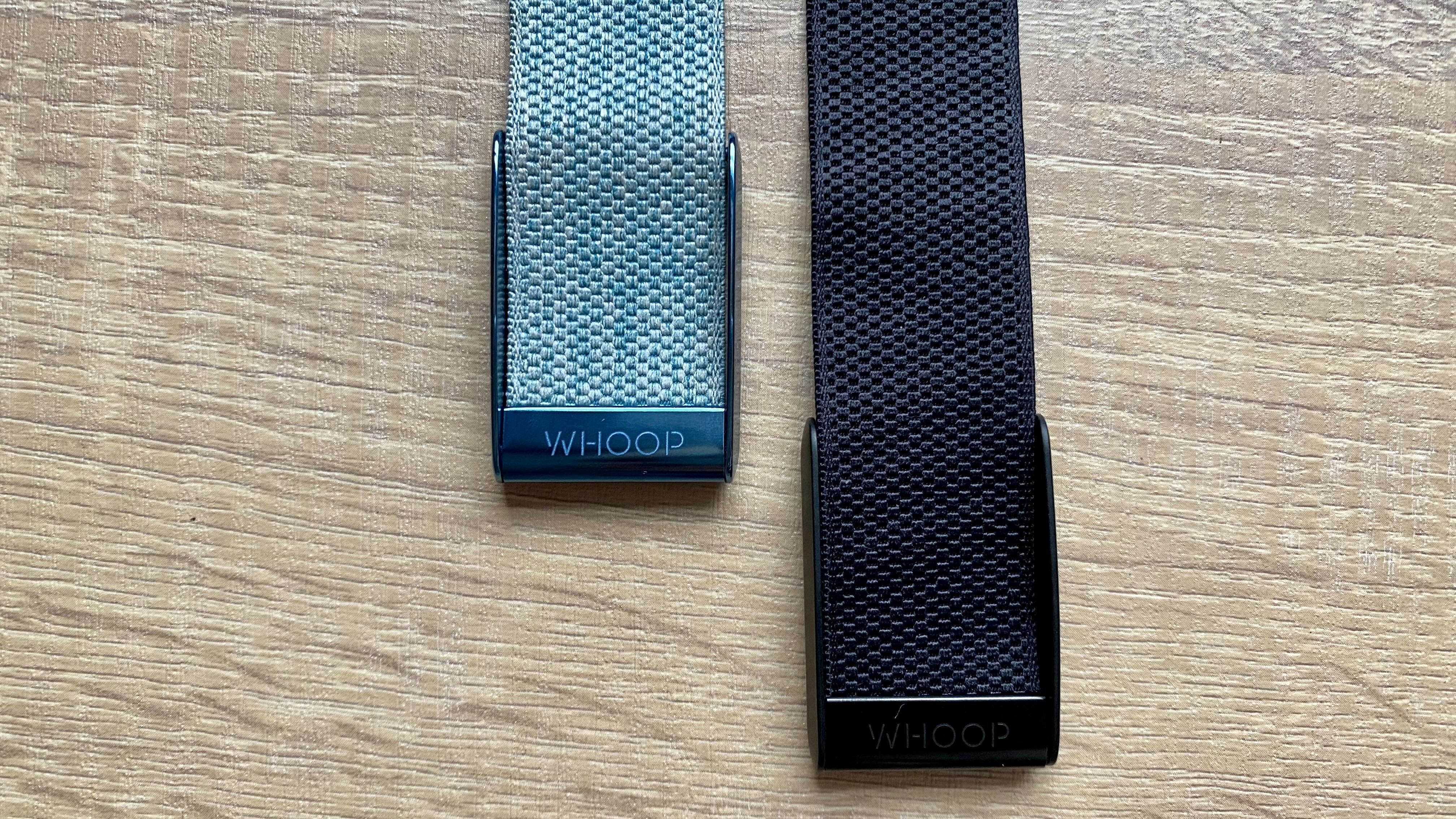 A photo of the Whoop 4.0 bands