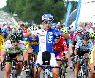 Coryn Rivera (UnitedHealthcare) wins stage 1 in Argentina