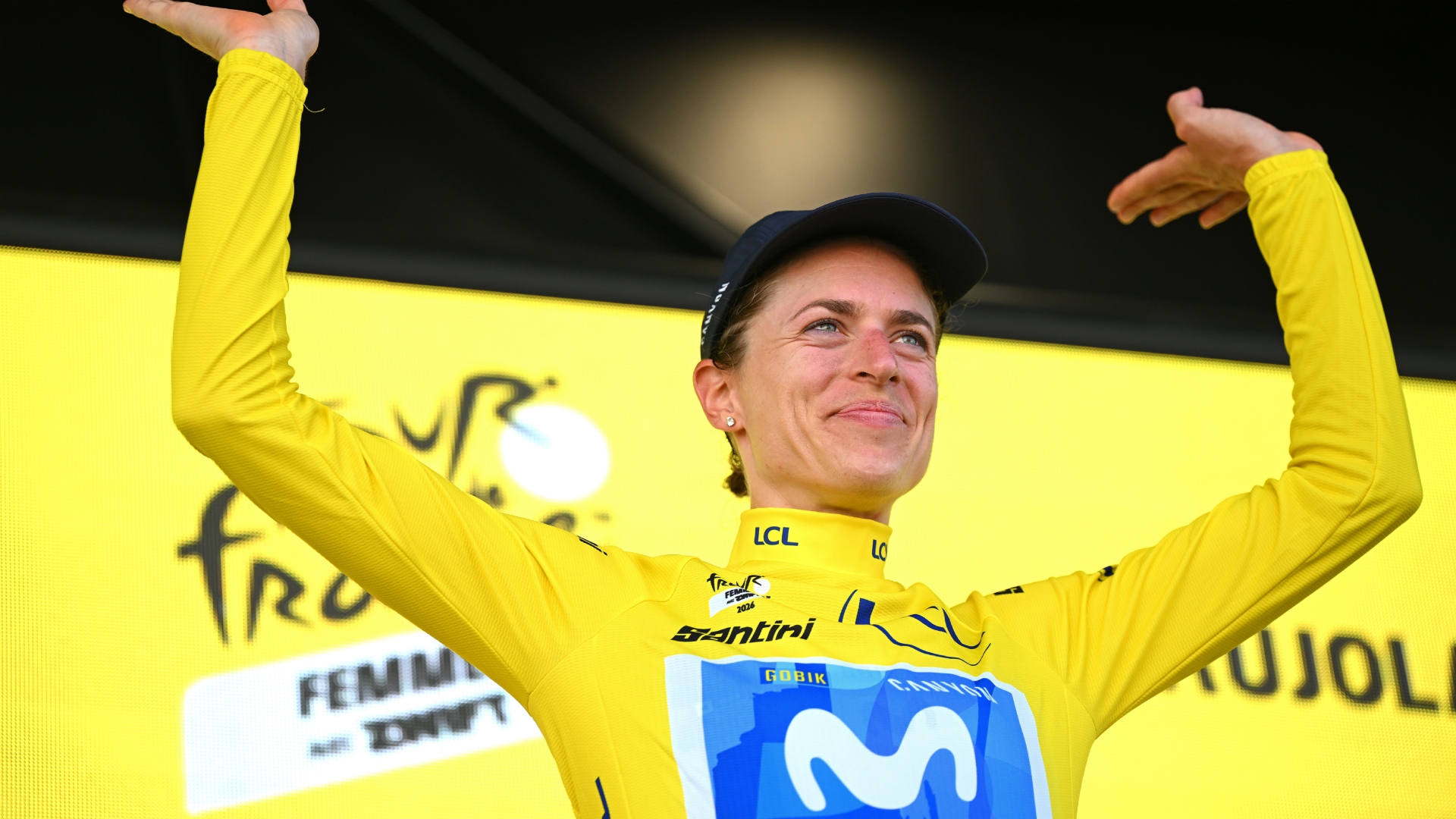 Marlen Reusser in yellow