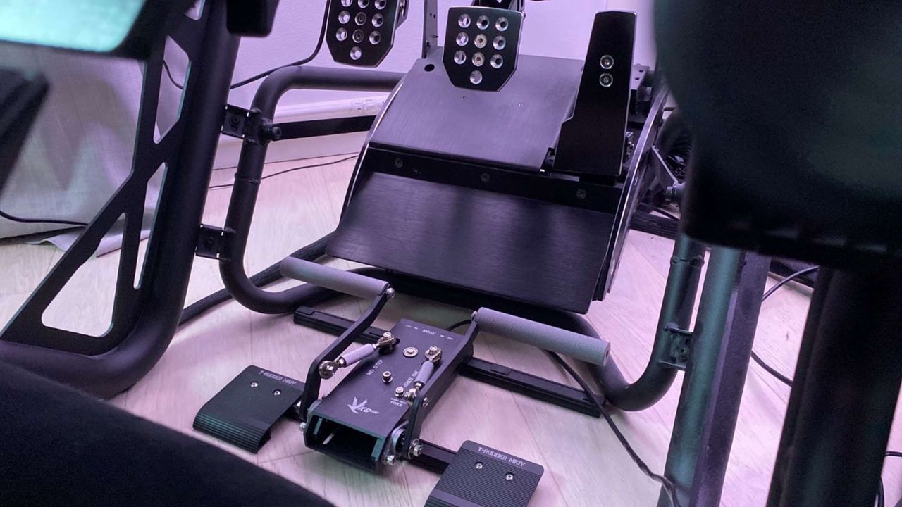 The SIMPIT sim gaming PC setup