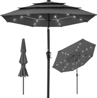 Best Choice Products Solar Patio Umbrella: was $119 now $99 @ Amazon