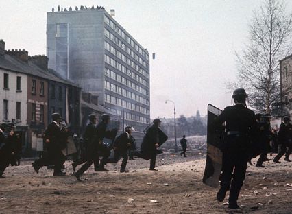 Bogside; Derry; Northern Ireland