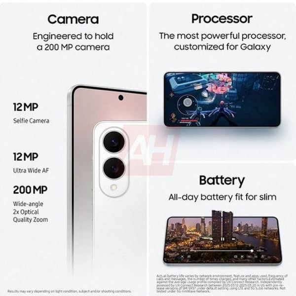 Galaxy S25 Edge press material leak