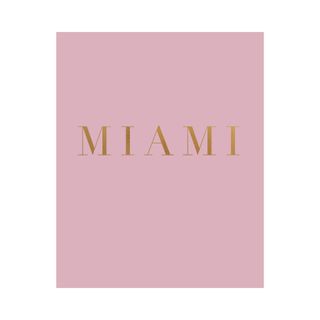 Miami: A decorative book for coffee tables
