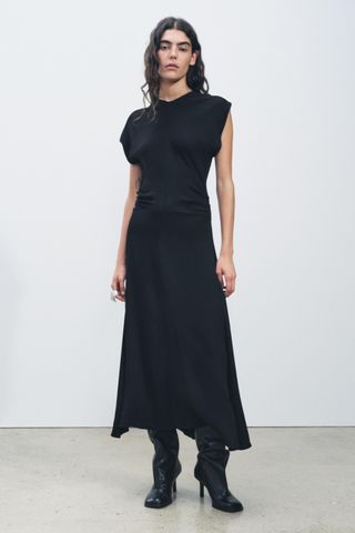 Long Draped Dress Zw Collection