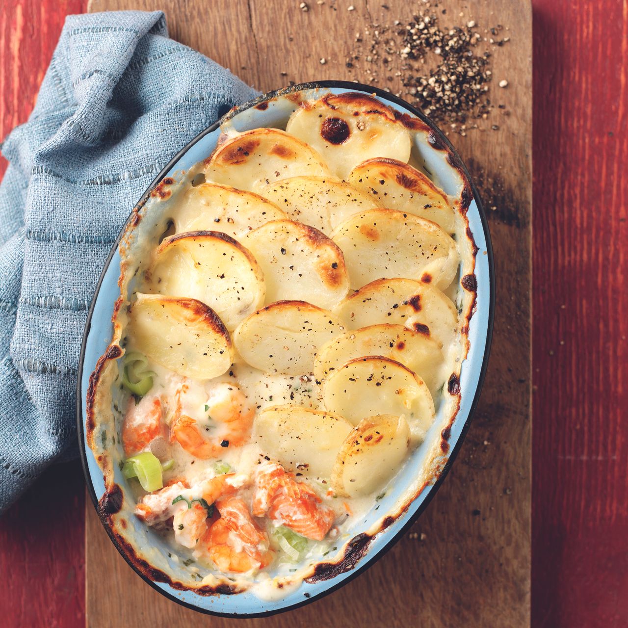 Photo of dairy free fish pie