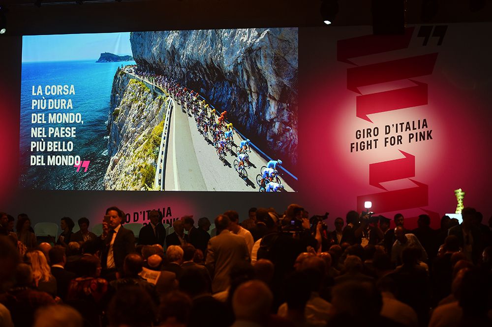 The 2016 Giro d'Italia route persentation