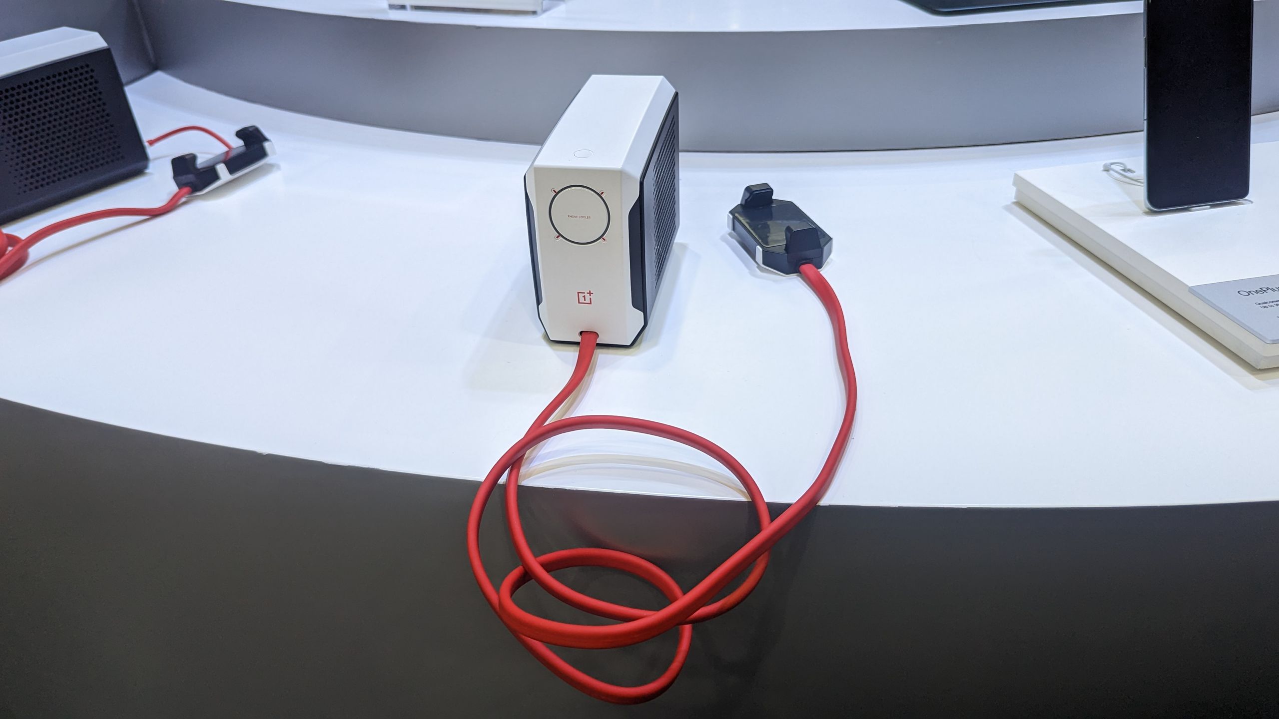 The OnePlus 45W Liquid Cooler is the weirdest thing at MWC