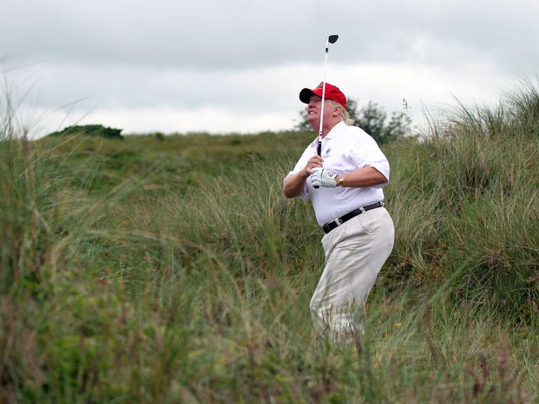 Golf addiction Suzann Pettersen: President Trump 'Cheats Like Hell' On Golf Course