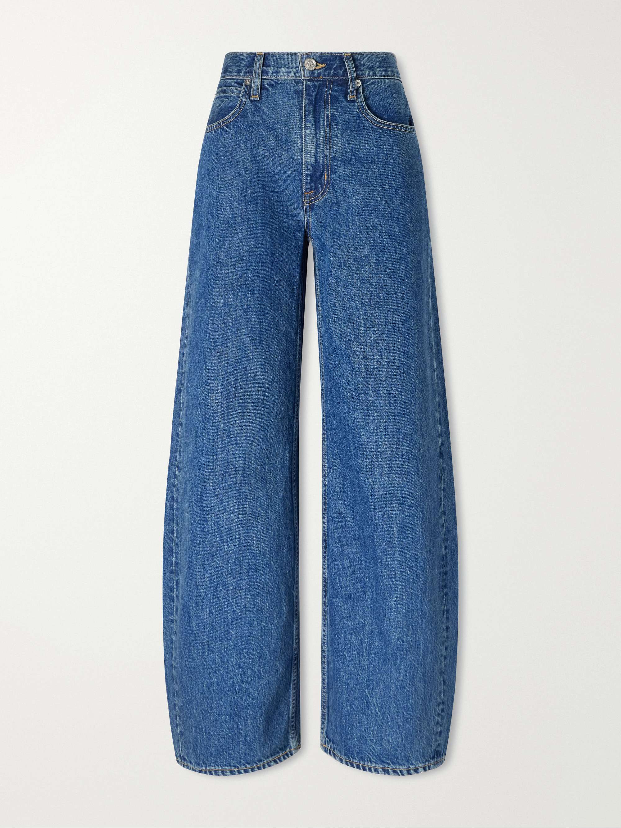 Estelle High-Rise Wide-Leg Jeans