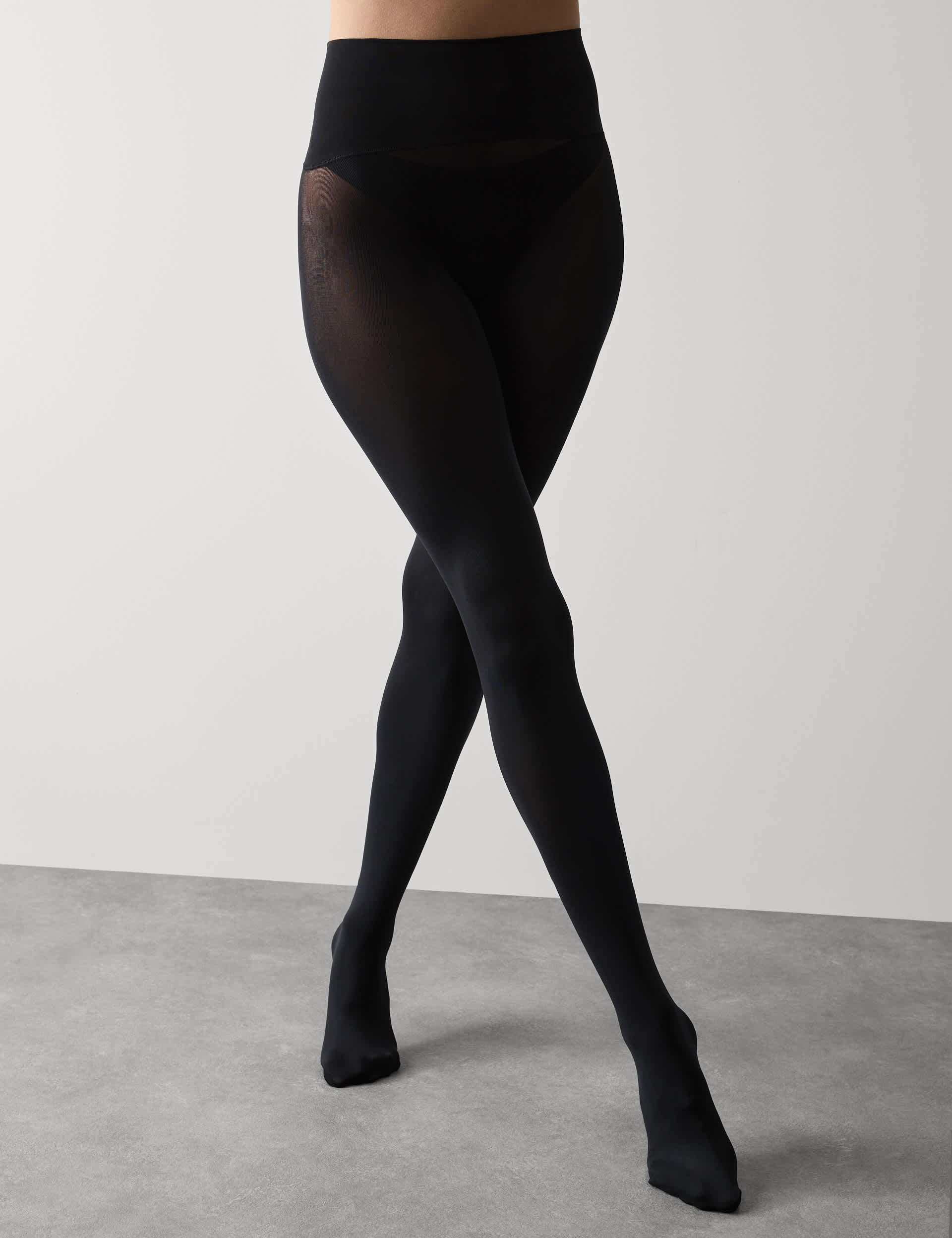 40 Denier Soft Luxe Seamless Opaque Tights