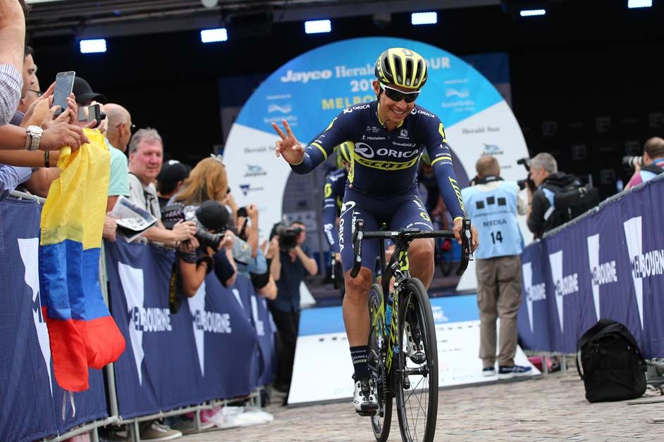 Esteban Chaves was a popular rider