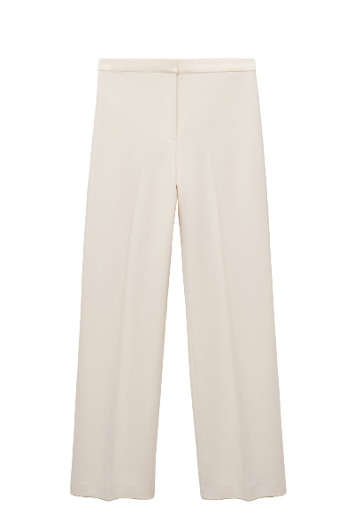 MANGO, Straight-Fit Suit Trousers 