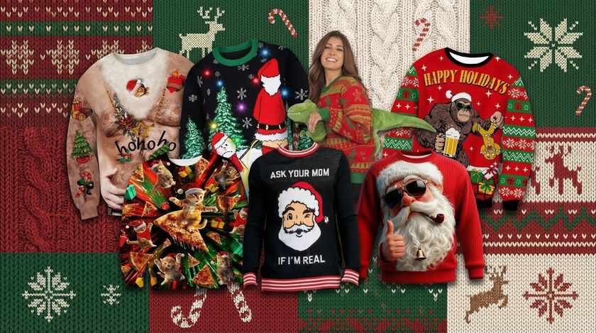 Ugly Xmas jumpers