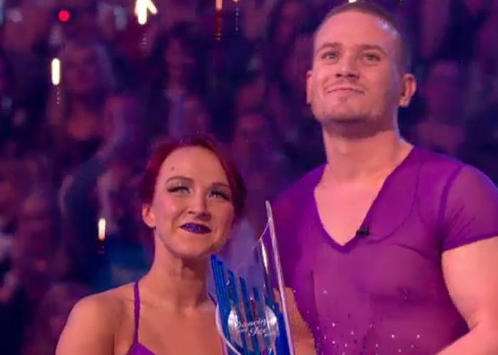 Dancing On Ice: Matthew Wolfenden wins!