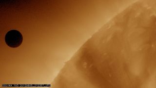 NASA's SDO Satellite Captures Venus Transit Approach