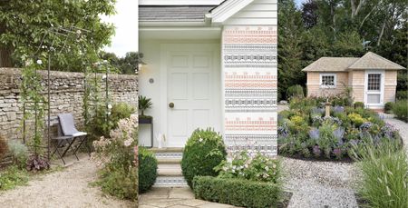 three country garden ideas