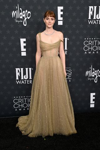 Leighton Meester attends the 2025 Critics Choice Awards