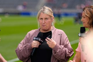 USA women's manager Emma Hayes, pictured in June 2024