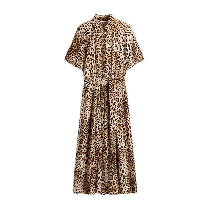 H&amp;amp;M, Tie-Belt Shirt Dress