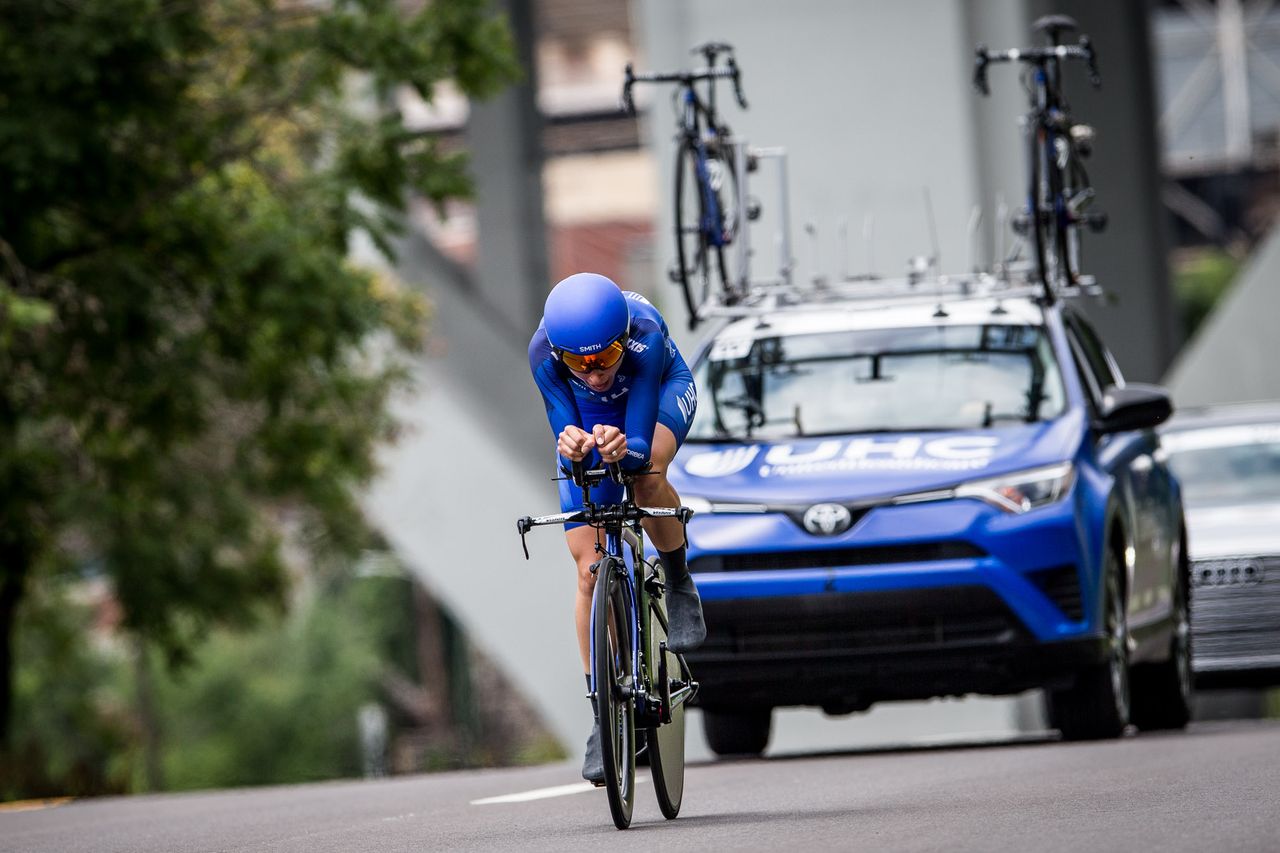 Taylor Wiles (UnitedHealthcare) put in a strong fifth place ride today.