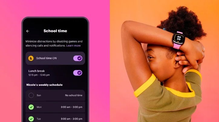 The Ace LTE picks up "school time" ensure children stay focused during class.